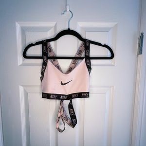 Nike Indy Logo Sports Bra | Size S